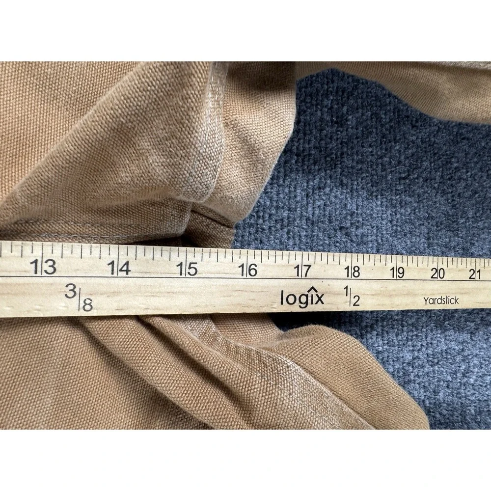 Vtg Carhartt 62W Duck Canvas Double Knee Men's 46x30‎ Union Made Distressed Fade